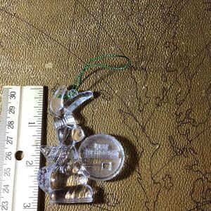 Ornament vintage clear Energizer Bunny